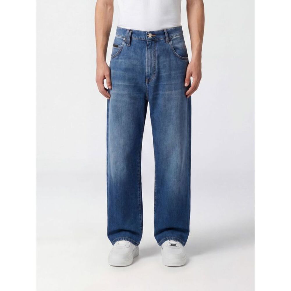 Philipp Plein Jeans Men Blue